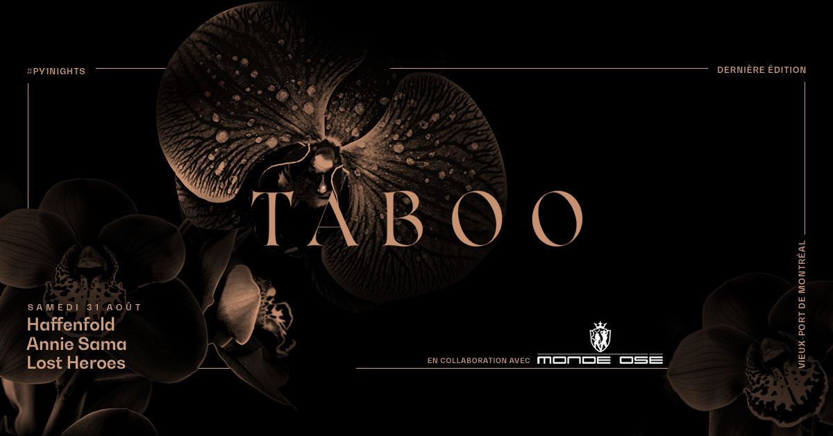 PY1 Nights |Taboo - Last Edition